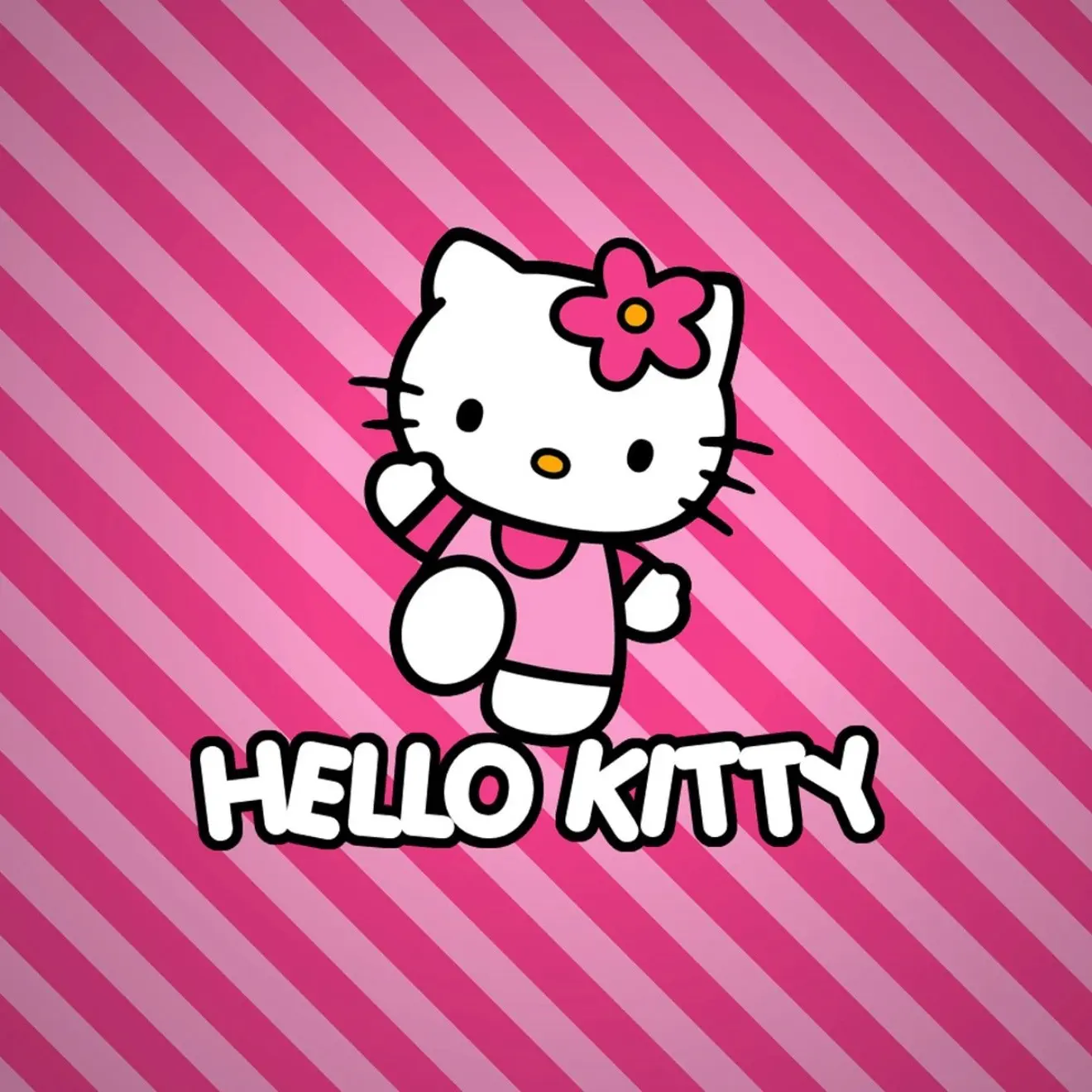 Красивая надпись hello kitty